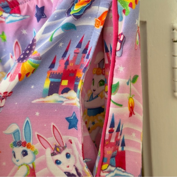 BNWT Posh Peanut x Lisa Frank 
Bunny Ballerinas Shorts Pajama Set - Picture 8 of 14
